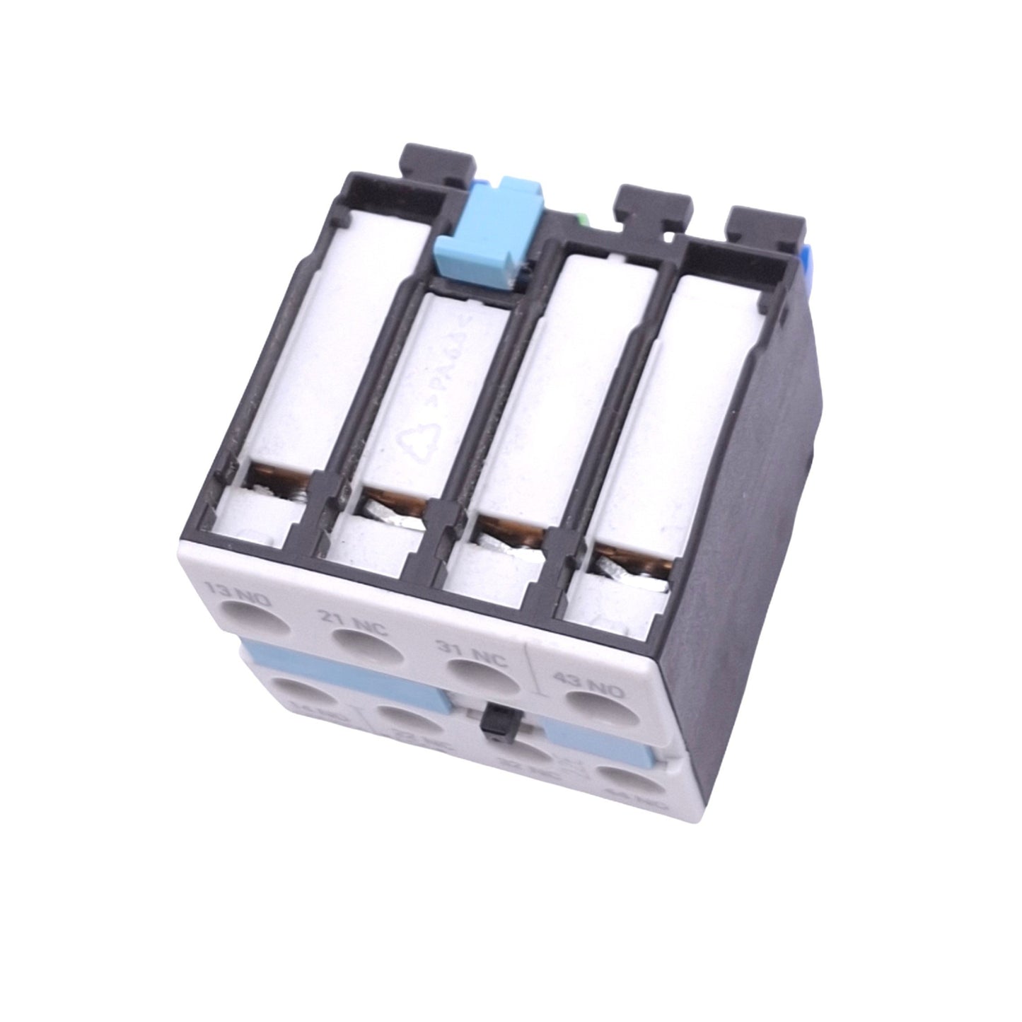 Used Siemens 3RH1921-1HA22 Auxiliary Contact Block for SIRIUS S00-S3, 2NO 2NC