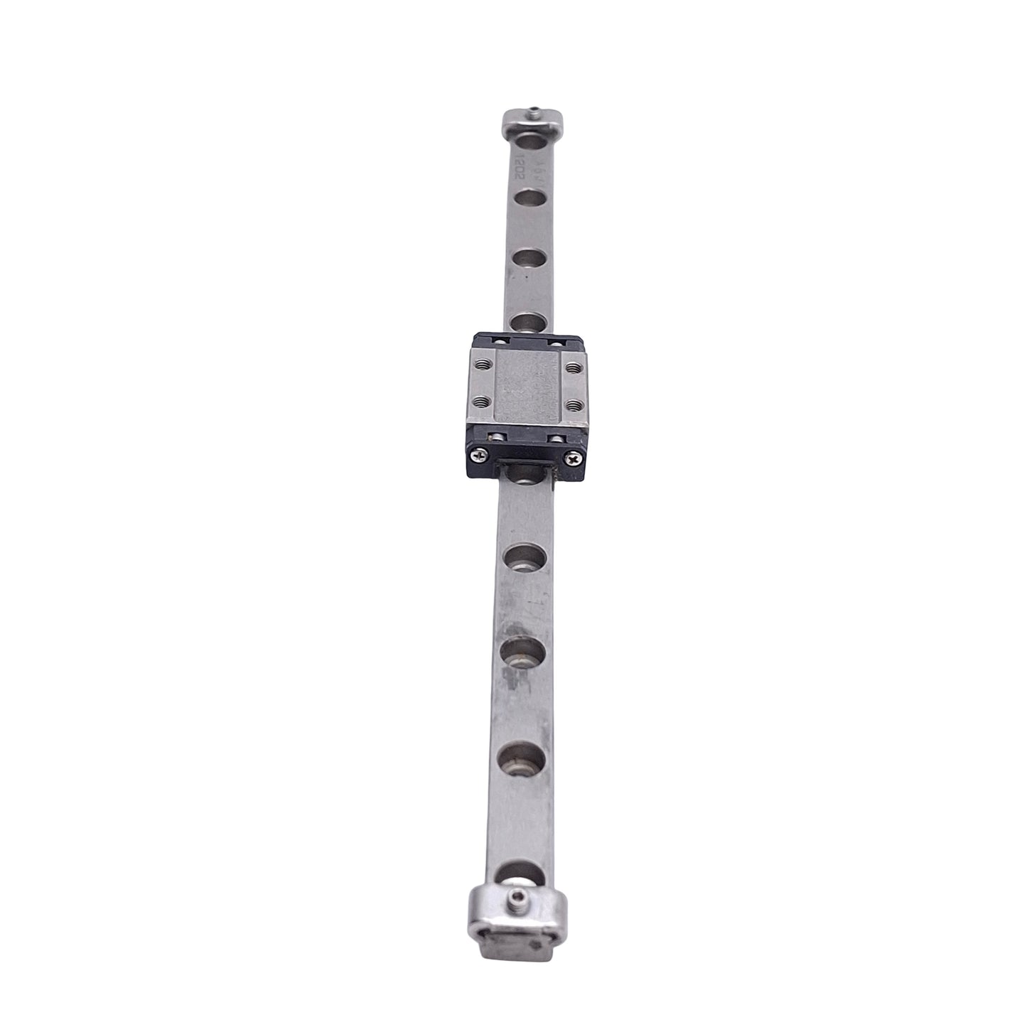Used THK RSR 9KM Linear Bearing, 4x M3 Tapped Holes, Rail: 190mm x 9mm x 5.5mm