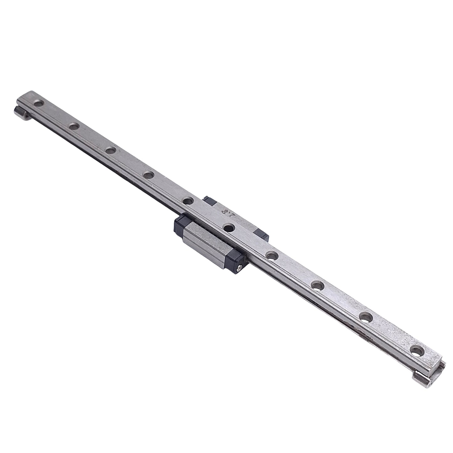 Used THK RSR 9KM Linear Bearing, 4x M3 Tapped Holes, Rail: 190mm x 9mm x 5.5mm
