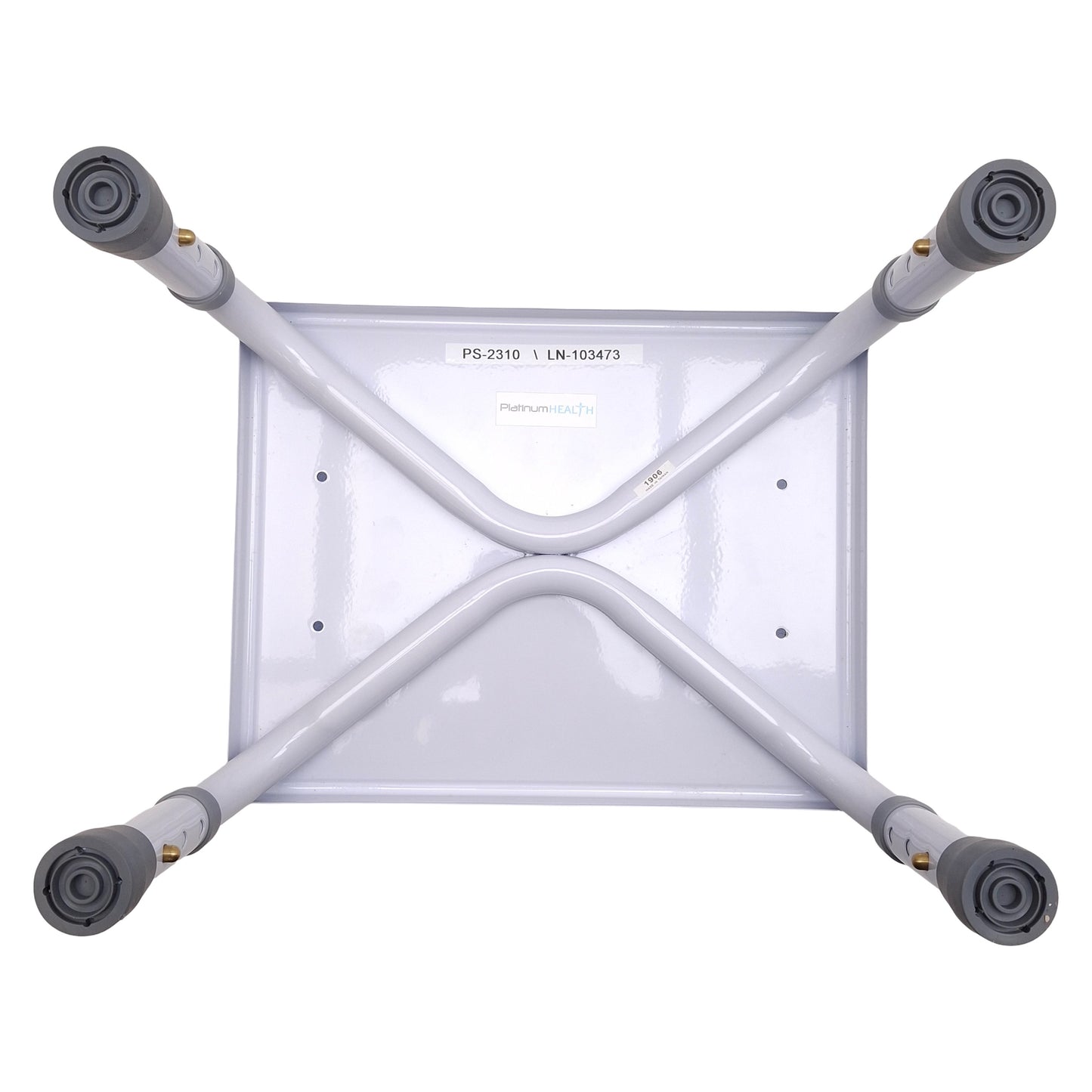 Used Platinum Health Deluxe Step Stool, Height Adjustable, 300lbs Capacity, 8.75-11in