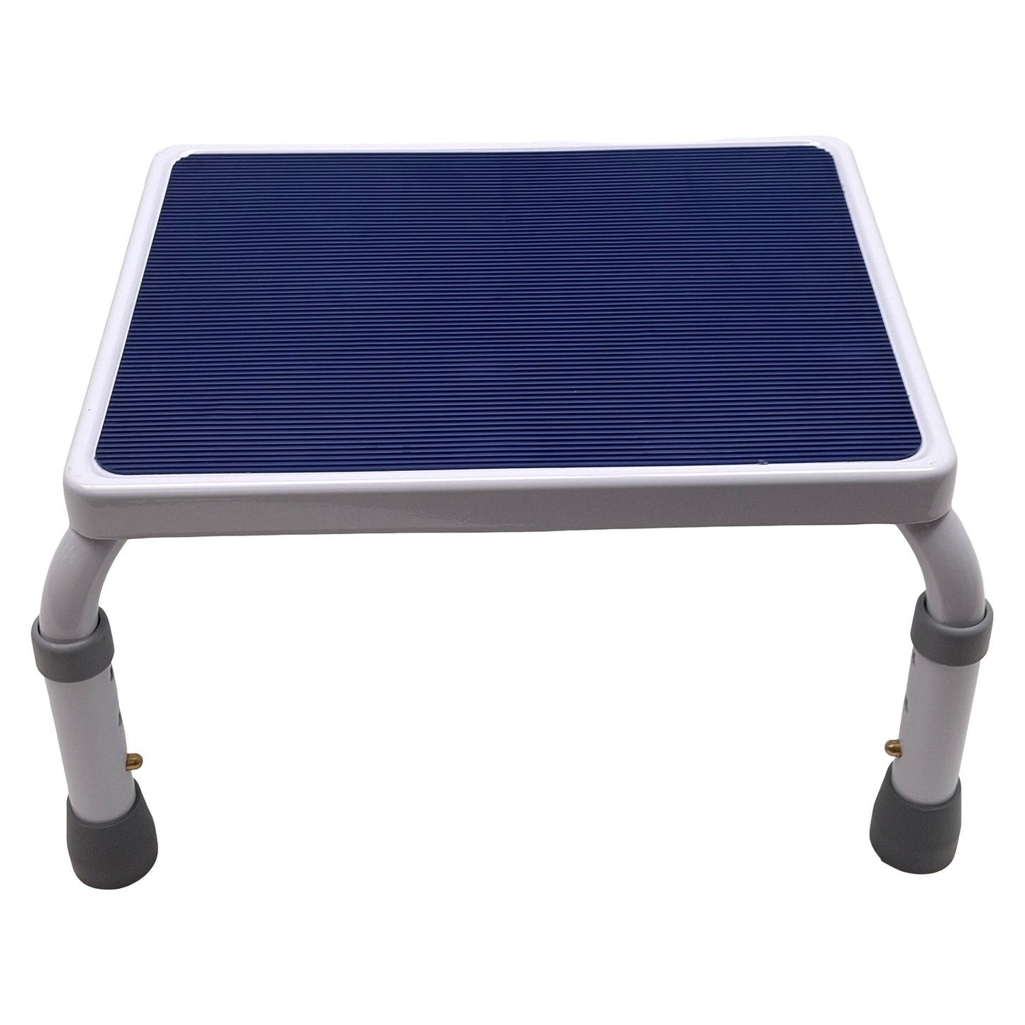 Used Platinum Health Deluxe Step Stool, Height Adjustable, 300lbs Capacity, 8.75-11in
