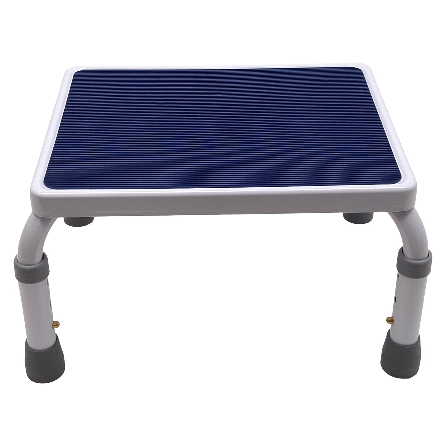 Used Platinum Health Deluxe Step Stool, Height Adjustable, 300lbs Capacity, 8.75-11in