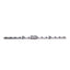 Used IKO LWL9B Linear Ball Bearing Carriage Slide on 178mm Guide Rail, 9mm Wide