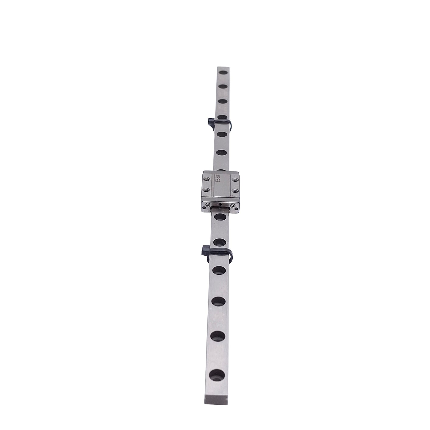 Used IKO LWL9B Linear Ball Bearing Carriage Slide on 178mm Guide Rail, 9mm Wide