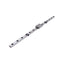 Used IKO LWL9B Linear Ball Bearing Carriage Slide on 178mm Guide Rail, 9mm Wide