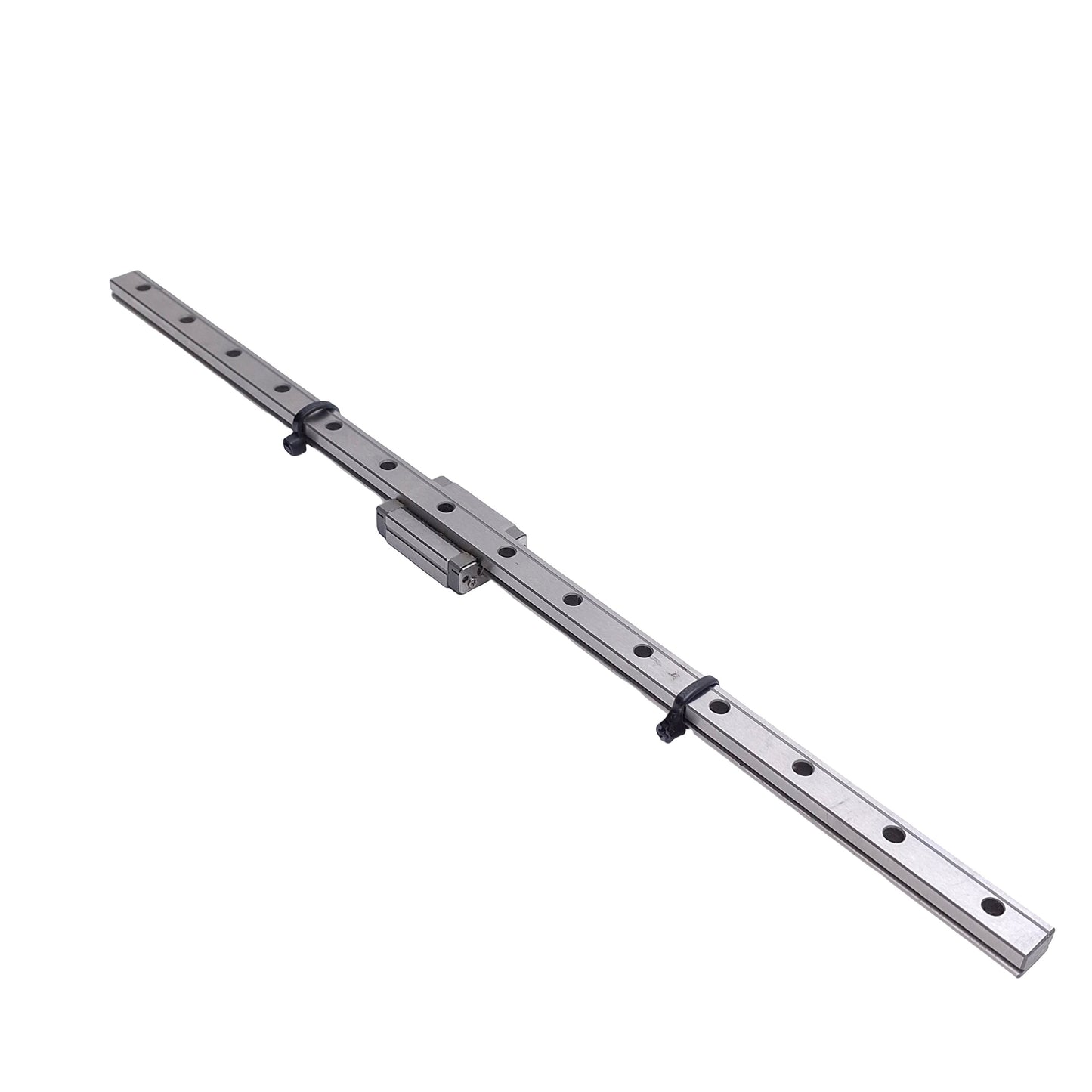 Used IKO LWL9B Linear Ball Bearing Carriage Slide on 178mm Guide Rail, 9mm Wide