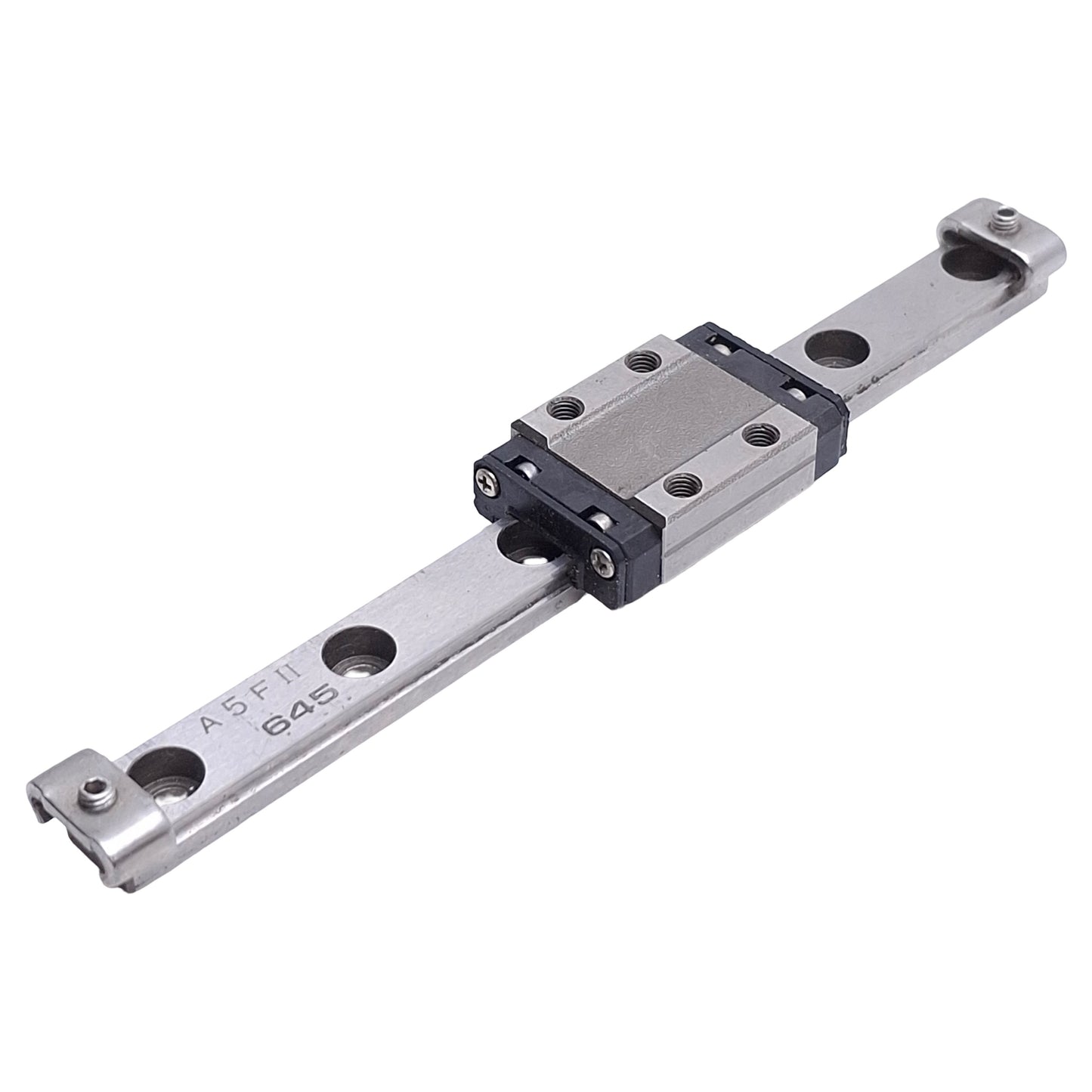 Used THK RSR9KM+115LM Linear Guide Assembly, 9 x 115mm Rail, 30.8 x 20mm Carriage