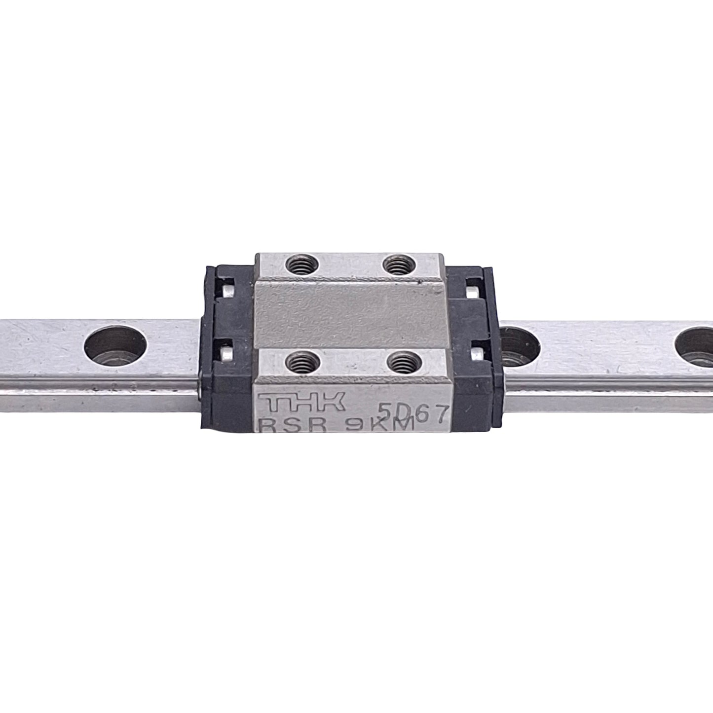 Used THK RSR9KM+115LM Linear Guide Assembly, 9 x 115mm Rail, 30.8 x 20mm Carriage