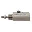Used SMC NCDJPB10-050D Pin Pneumatic Cylinder ø3/8" Bore, 1/2" Stroke, #10-32, 100psi