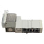 Used SMC SYJ3143-5MOZ Solenoid Valve, 5/2-Way, 0.15-0.7MPa, Base-Mount, 24VDC Coil
