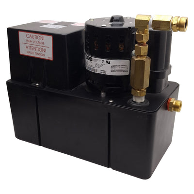 Used Beckett CB501ULHT Condensate Pump, 50ft Max Lift, 1-Gallon, 212°F, 115VAC 4.0A