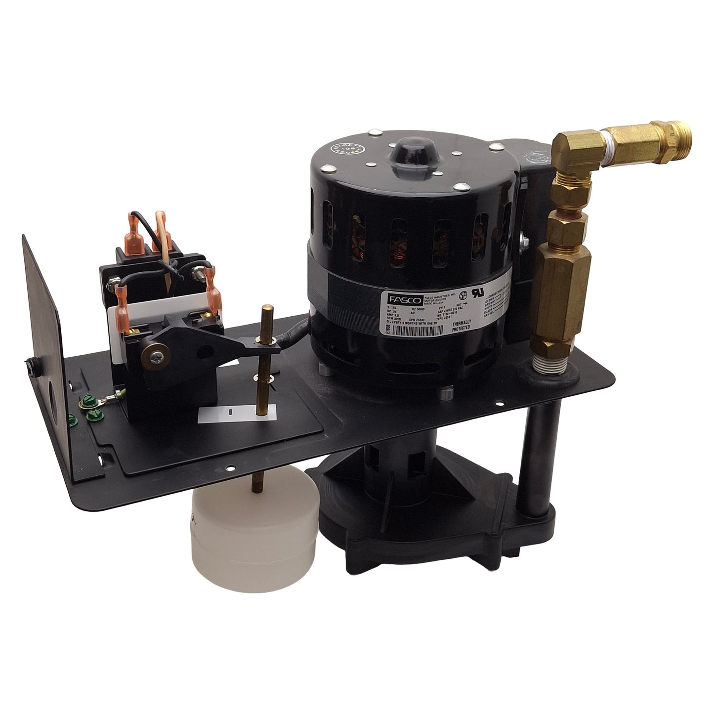 Used Beckett CB501ULHT Condensate Pump, 50ft Max Lift, 1-Gallon, 212°F, 115VAC 4.0A
