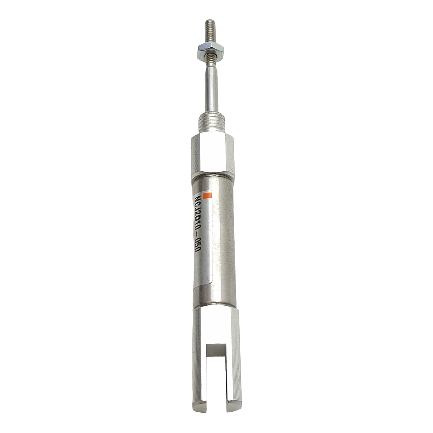 Used Lot of 2 SMC NCJ2D10-050 Pneumatic Cylinder, ø3/8in Bore, 1/2in Stroke, 100psi