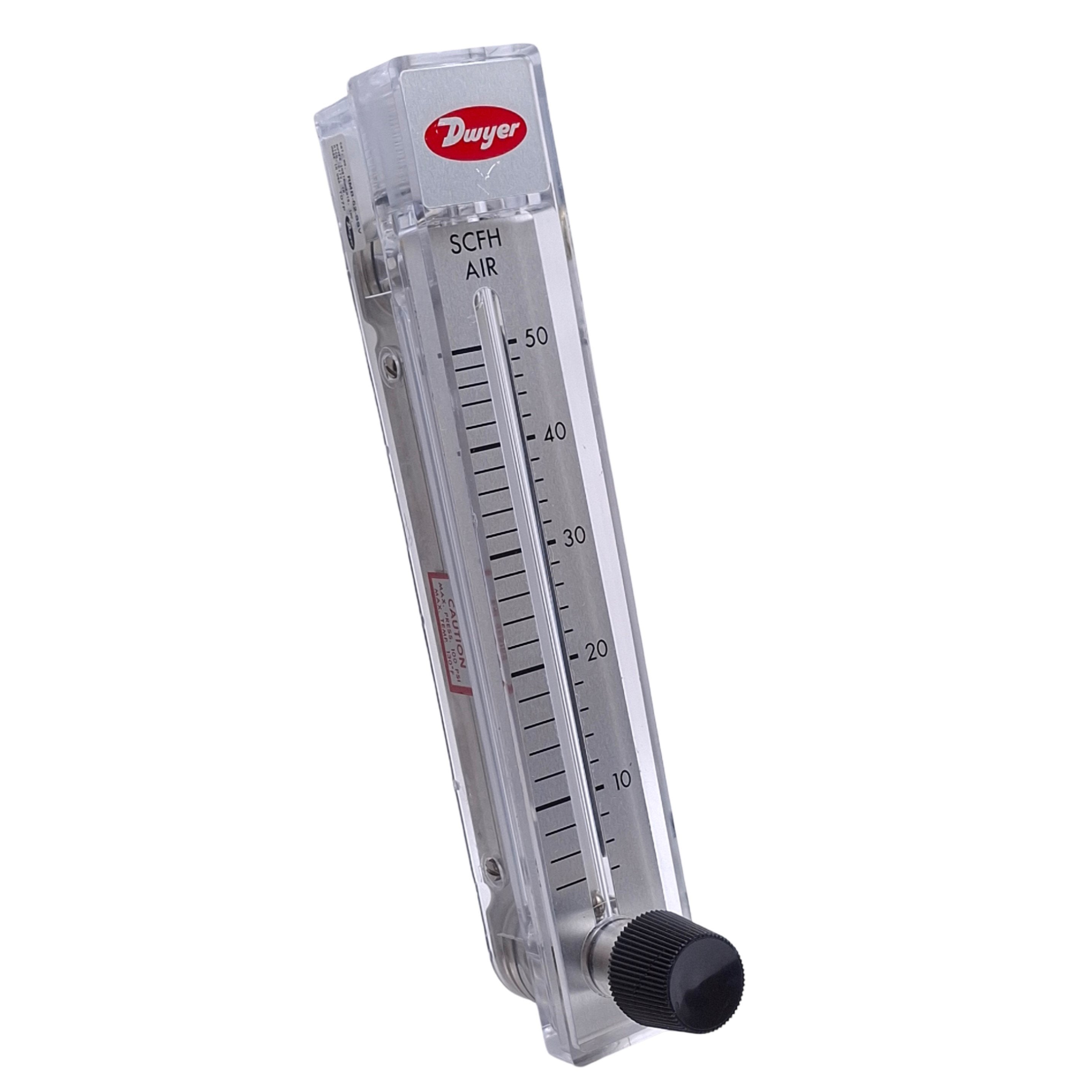 Dwyer RMB-52-SSV Air Flow Meter, Scale: 5