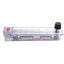 Used Dwyer RMB-52-SSV Air Flow Meter, Scale: 5" Range: 4-50 SCFH, Ports: 1/4" NPT