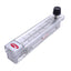 Used Dwyer RMB-52-SSV Air Flow Meter, Scale: 5" Range: 4-50 SCFH, Ports: 1/4" NPT
