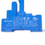 New Lot of 4 Finder 95.05 Relay Sockets for 40 Series, 8-Pin, 10A 250V Max, DIN Rail