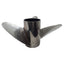 Used OMC Evinrude Johnson Raker 3855154 Propeller, 14-1/2" x 22" Pitch, LH, 19 Spline