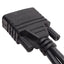 Used Parker 71-021600-04 Rev A Command Cable, Aries to 6K, Encoder & Drive, 4ft