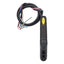 Used Banner D10DNFP 62379 Fiber Optic Sensor, 2NPN, 12-24VDC, 6-Wire Lead, DIN Rail