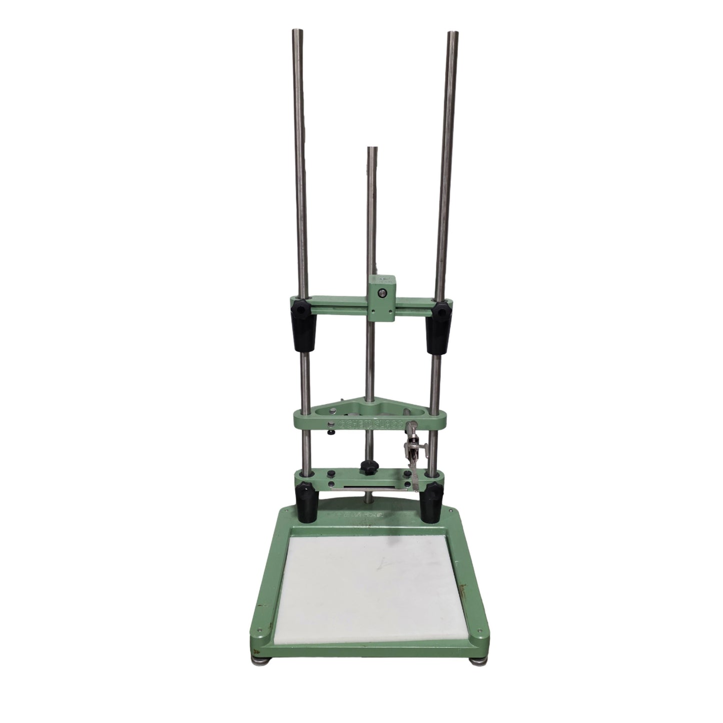 Used Chemglass CG-1949-X CHEMRXNHUB Support Stand For Benchtop Reactors 300ml To 5L