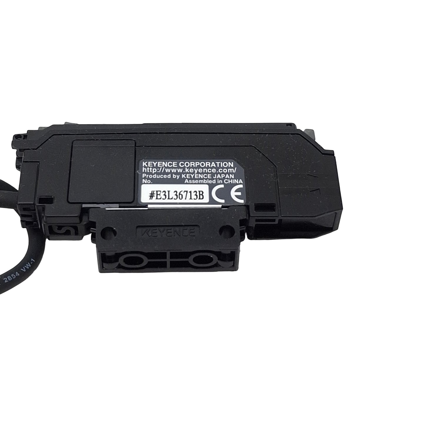 Used Keyence FS-N11P Fiber Optic Amplifier Sensor, 1PNP, 12-24VDC, 3-Wire Lead