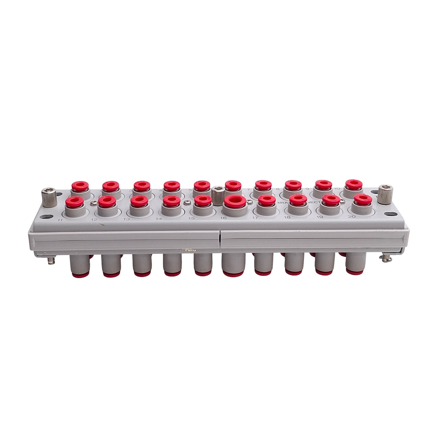 Used SMC KDM20P-03 / KDM20S-03 Multi Connector 19x5/32" & 1x6mm P2C, Plug & Socket