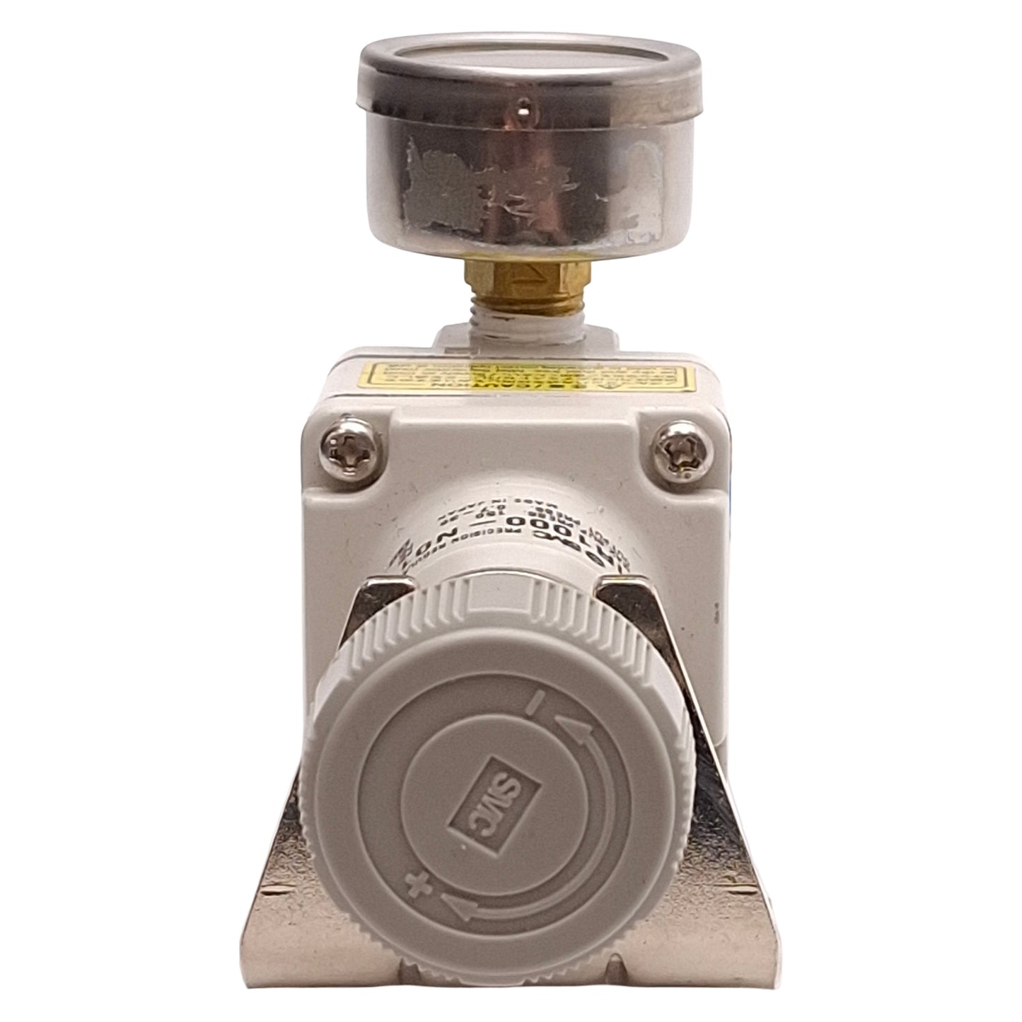 Used SMC IR1000-N01 Precision Regulator, 150psi Supply, 0.7-30psi Set, 1/8in NPT