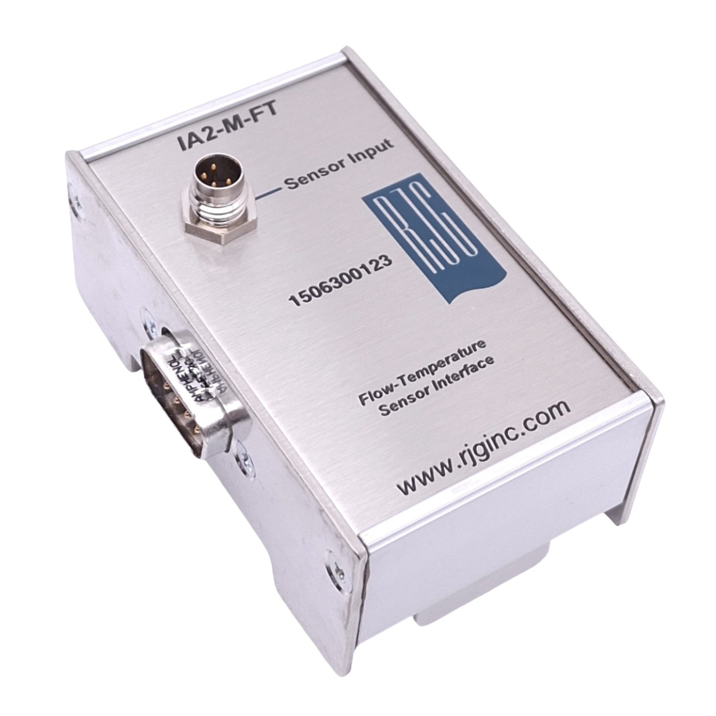 Used RJG IA2-M-FT Flow-Temperature Sensor Interface, 5VDC, DIN Rail, 140F Max