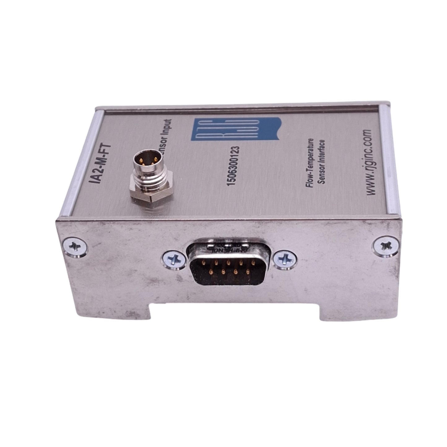 Used RJG IA2-M-FT Flow-Temperature Sensor Interface, 5VDC, DIN Rail, 140F Max