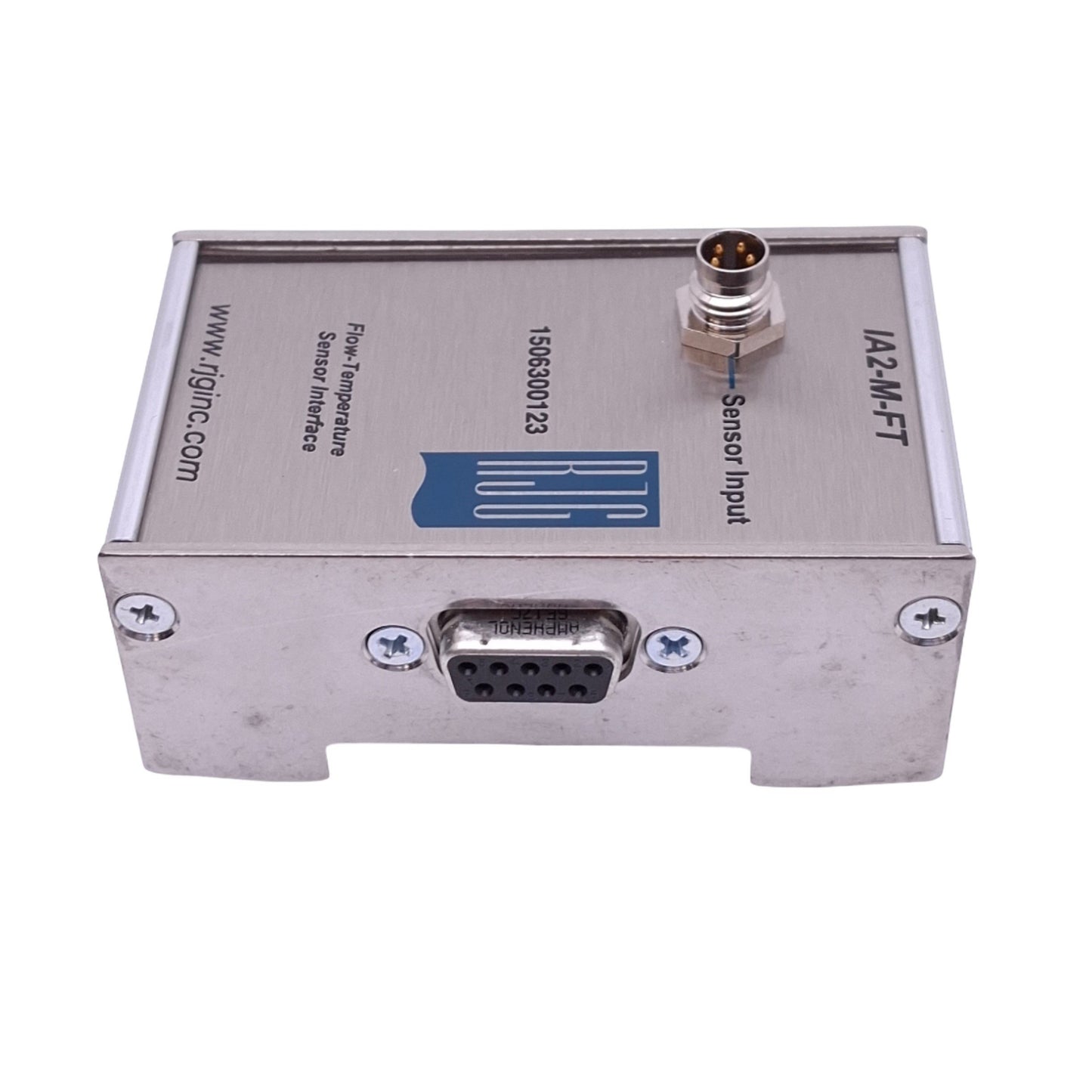 Used RJG IA2-M-FT Flow-Temperature Sensor Interface, 5VDC, DIN Rail, 140F Max