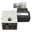 Used SMC NVKF334-5DZ-01T Solenoid Valve, 3/2-Way, 1/8in NPT, 0-0.7MPa, 24VDC Coil