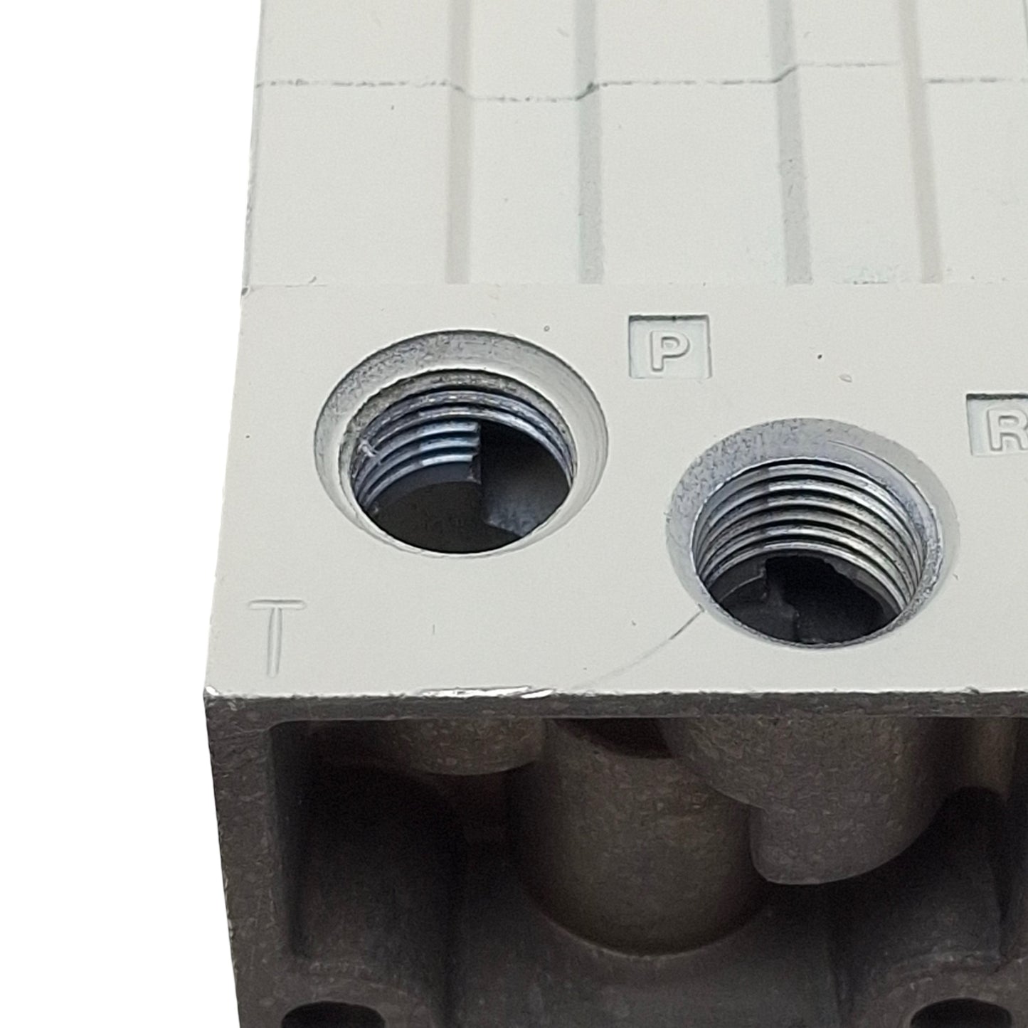 Used SMC NVKF334-5DZ-01T Solenoid Valve, 3/2-Way, 1/8in NPT, 0-0.7MPa, 24VDC Coil