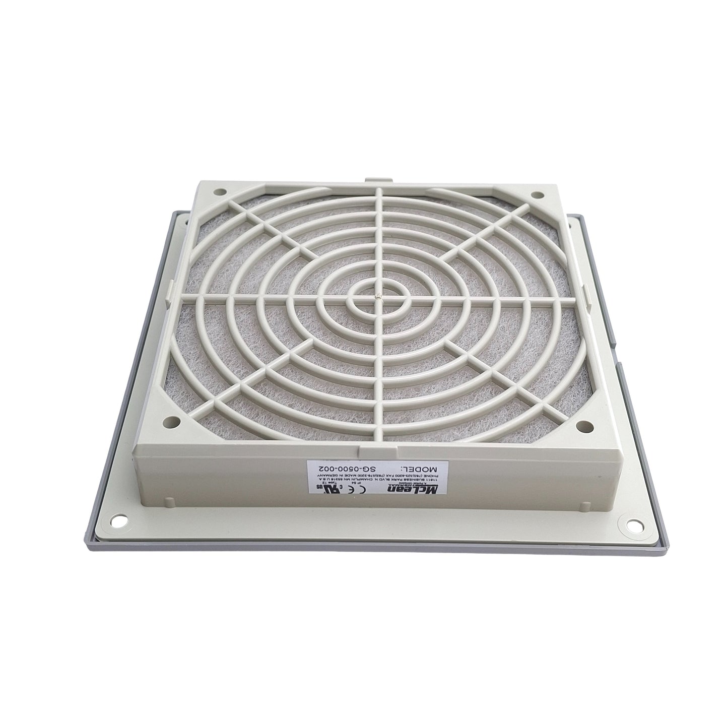 Used Mclean SG-0500-002 Enclosure Exhaust Grille & Filter, 148mm x 148mm x 27.4mm