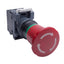 Used ABB MPET4-10R E-Stop Push Twist Release Button ø22mm, 3NC Contact, 690V 10A