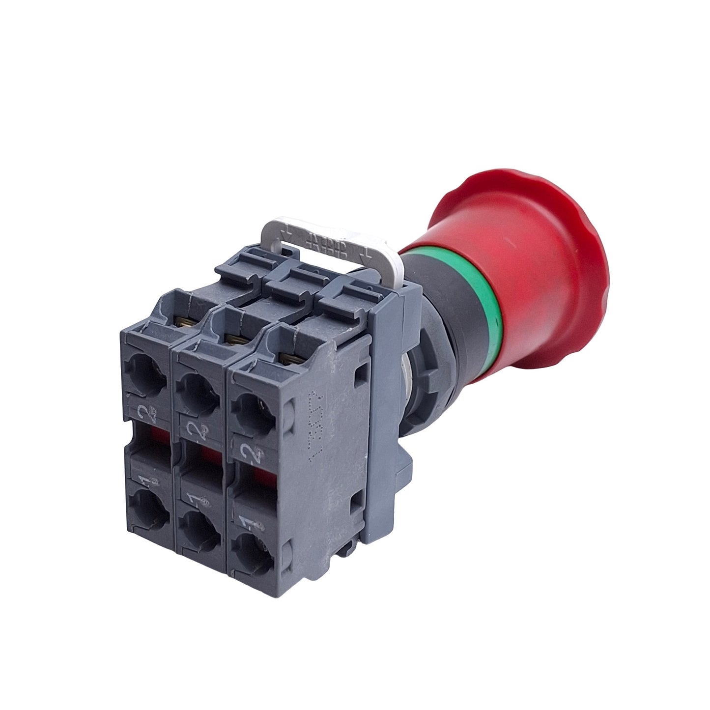 Used ABB MPET4-10R E-Stop Push Twist Release Button ø22mm, 3NC Contact, 690V 10A