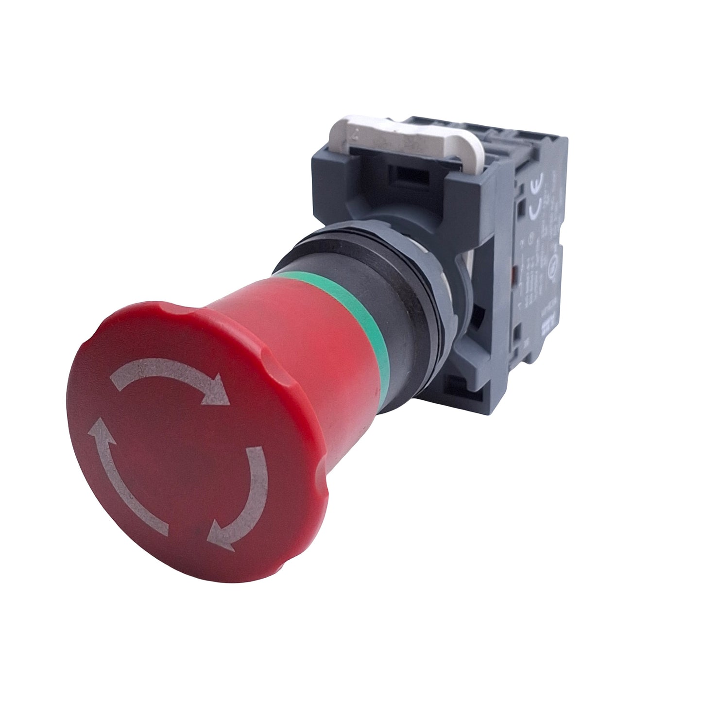 Used ABB MPET4-10R E-Stop Push Twist Release Button ø22mm, 3NC Contact, 690V 10A