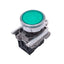New – Open box Schneider Electric XB4BW33B1 Illuminated Green Pushbutton, 22mm, 1NO, 24V