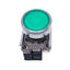 New – Open box Schneider Electric XB4BW33B1 Illuminated Green Pushbutton, 22mm, 1NO, 24V