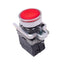New – Open box Schneider Electric XB4BW34B2 Illuminated Red Pushbutton, 22mm, 1NC, 24V