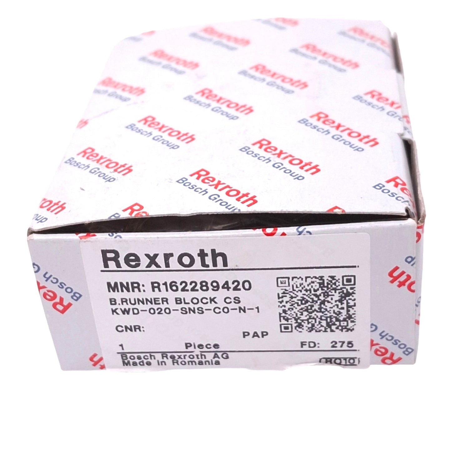New Bosch Rexroth R162289420 KWD-020-SNS-C0-N-1 Linear Guide Block, for 20mm Rail