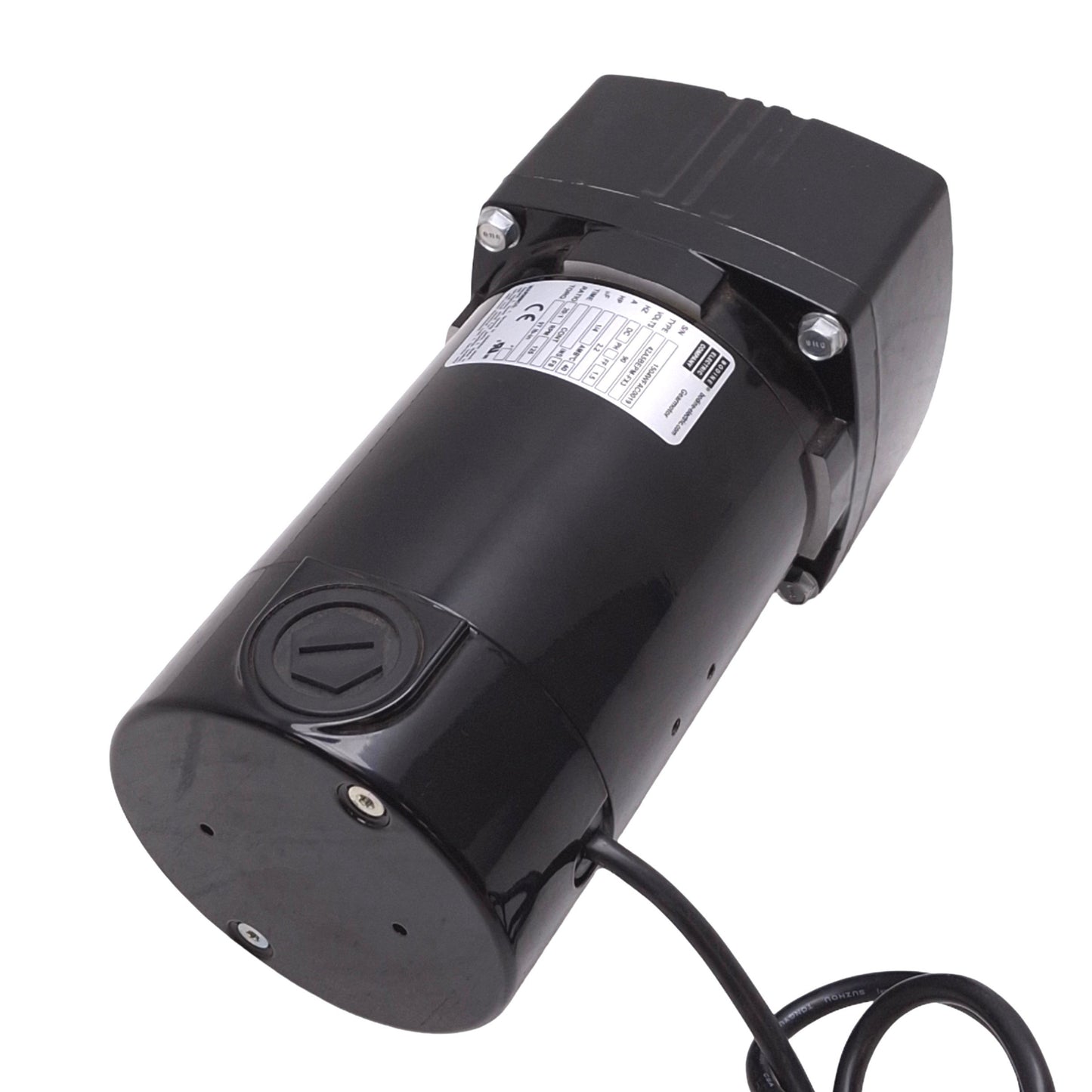 Used Bodine 42A5BEPM-FX3 Gearmotor, 20:1, 1/4hp, 90VDC 2.2A, 125rpm 97lb-in Max