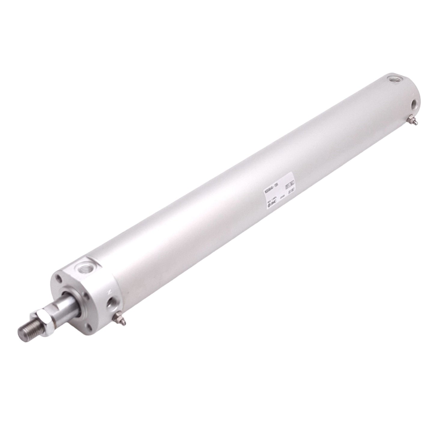 New SMC NCDGBA40-1200 Pneumatic Cylinder, 40mm Bore, 12in Stroke, 1/8in NPT, 145psi