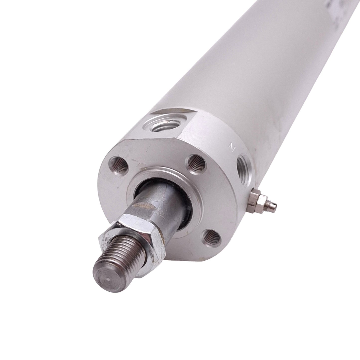 New SMC NCDGBA40-1200 Pneumatic Cylinder, 40mm Bore, 12in Stroke, 1/8in NPT, 145psi