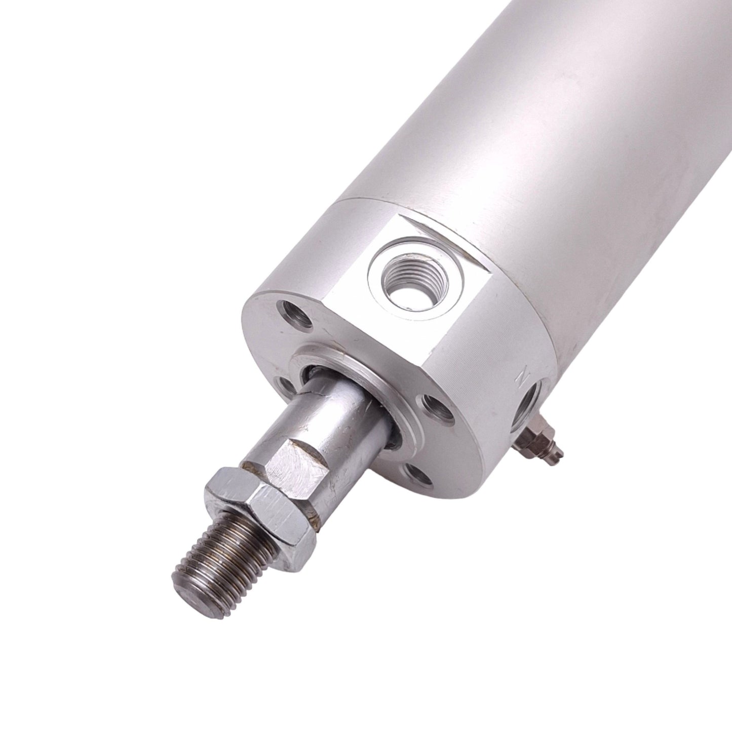 New SMC NCDGBA40-1200 Pneumatic Cylinder, 40mm Bore, 12in Stroke, 1/8in NPT, 145psi