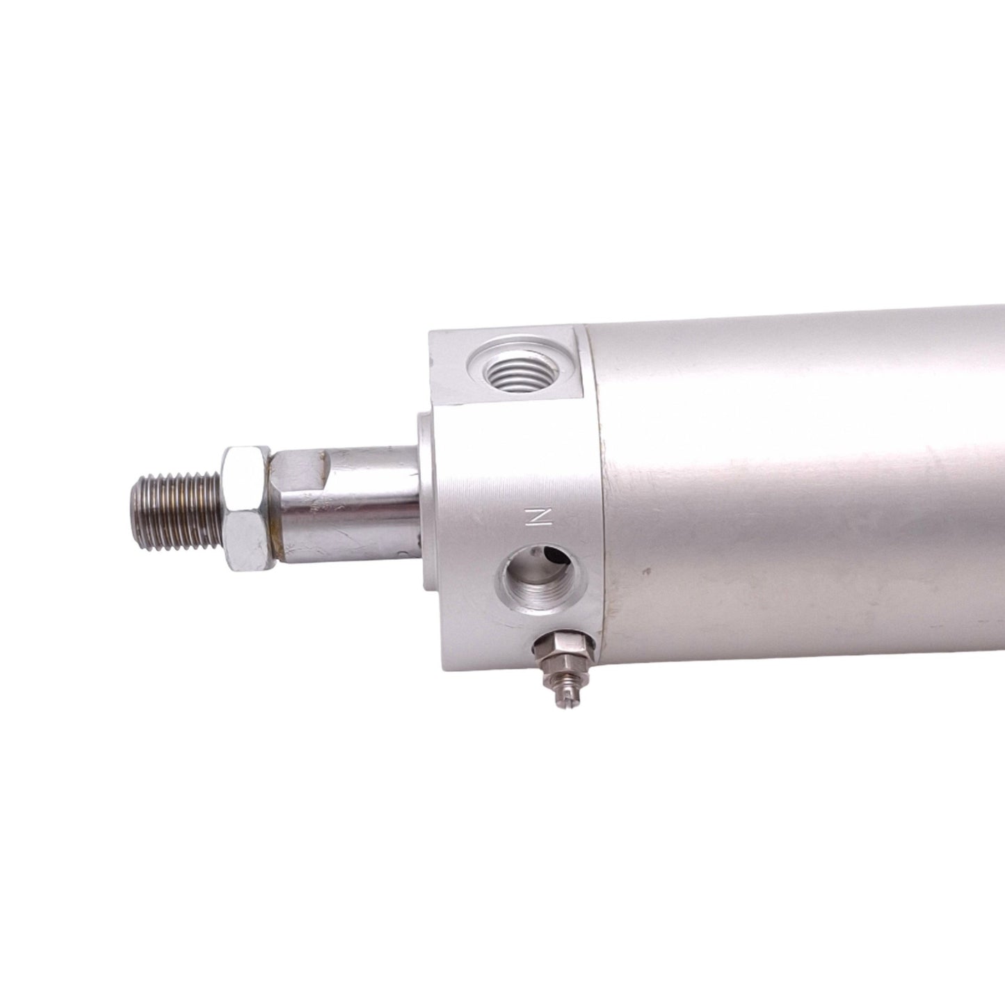 New SMC NCDGBA40-1200 Pneumatic Cylinder, 40mm Bore, 12in Stroke, 1/8in NPT, 145psi