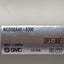 Used SMC NCDGBA40-0300 Pneumatic Cylinder, ø1-1/2in Bore, 3in Stroke, 1/8in NPT, 1MPa