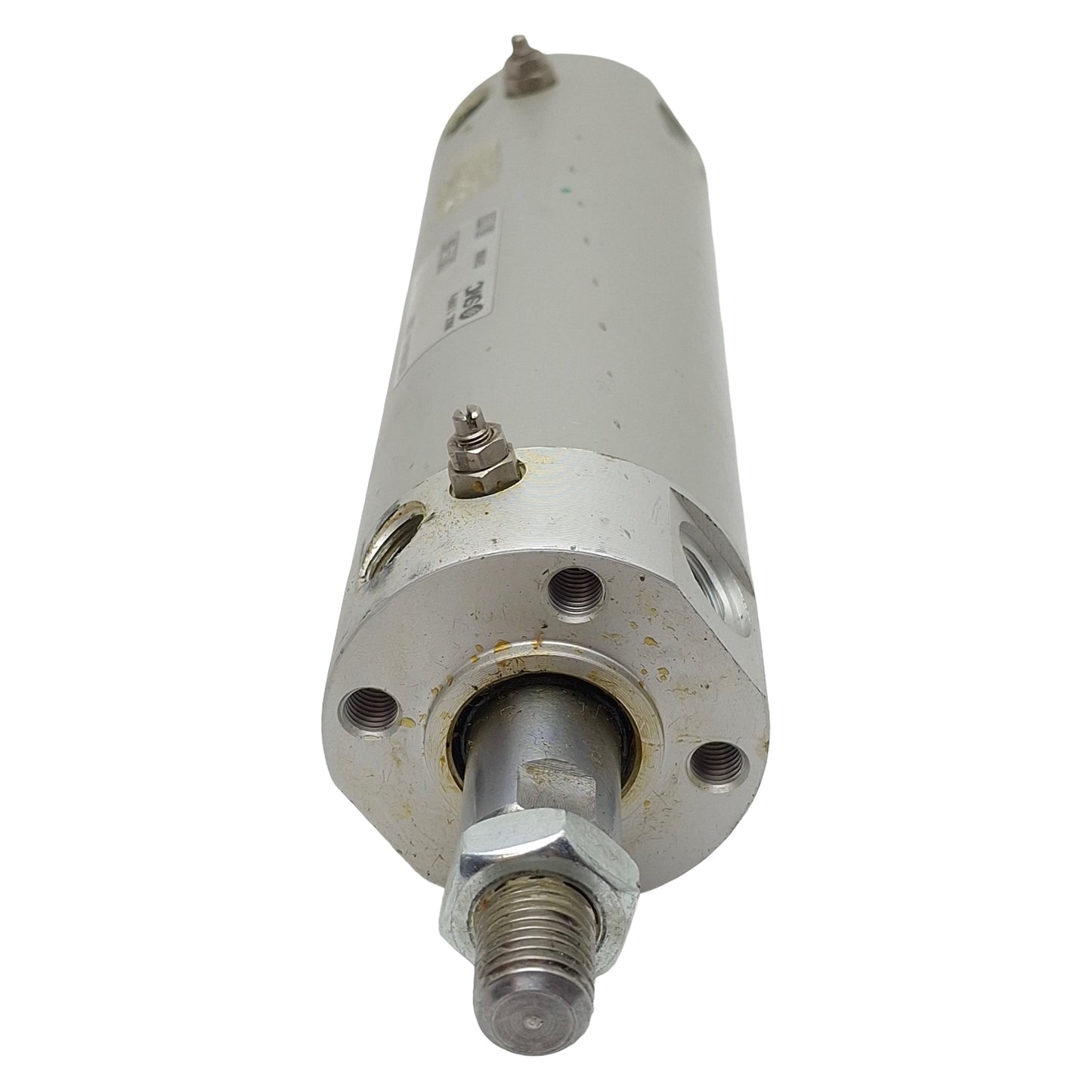 Used SMC NCDGBA40-0300 Pneumatic Cylinder, ø1-1/2in Bore, 3in Stroke, 1/8in NPT, 1MPa