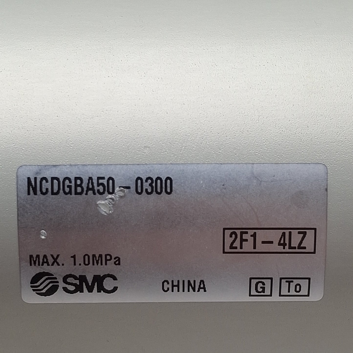 New – Open box SMC NCDGBA50-0300 Pneumatic Cylinder, ø2in Bore, 3in Stroke, 1/4in NPT, 1.0MPa
