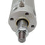 Used SMC NCDGBA40-0100 Pneumatic Cylinder, ø1-1/2in Bore, 1in Stroke, 1/8in NPT, 1MPa